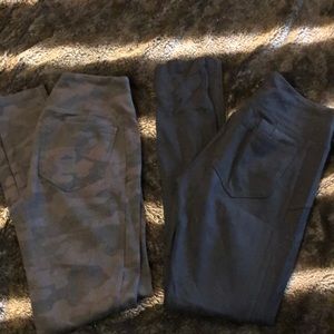 2 Pairs Mudd stretch pants.